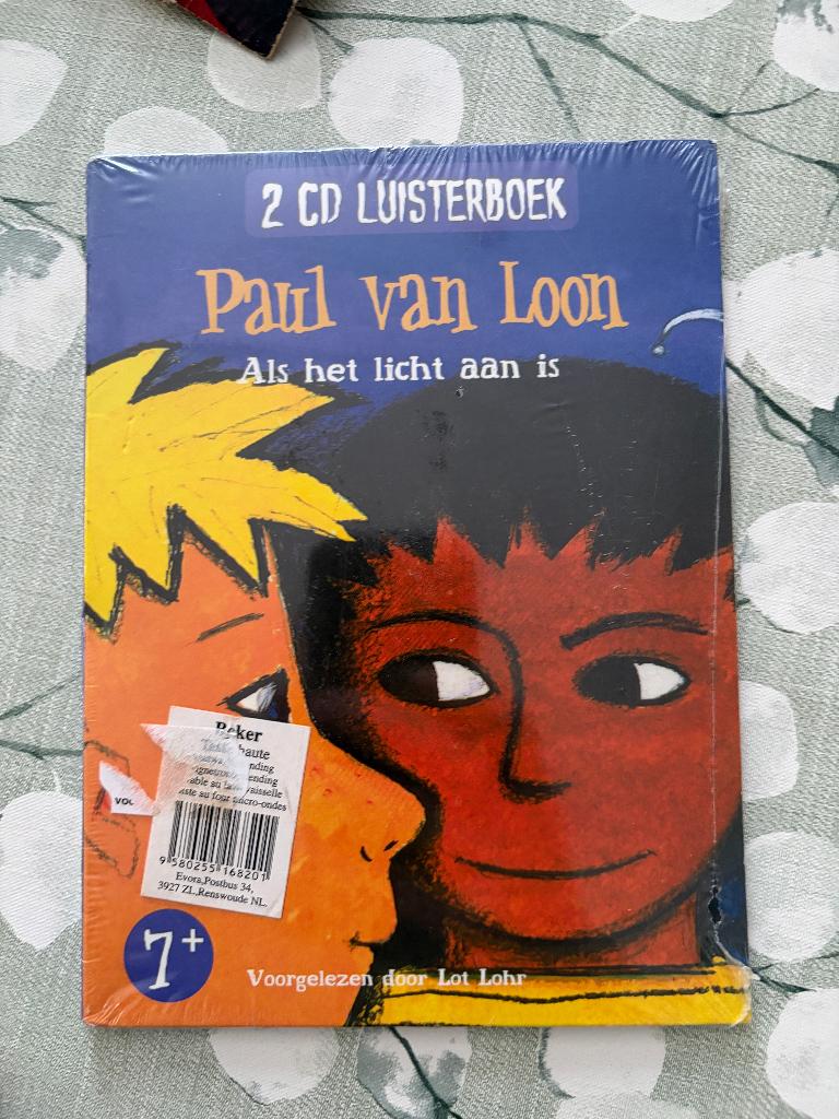 Paul van Loon - Als het Licht aan is Luisterboek, Boeken, Luisterboeken, Kind, Cd, Paul van Loon, Ophalen of Verzenden