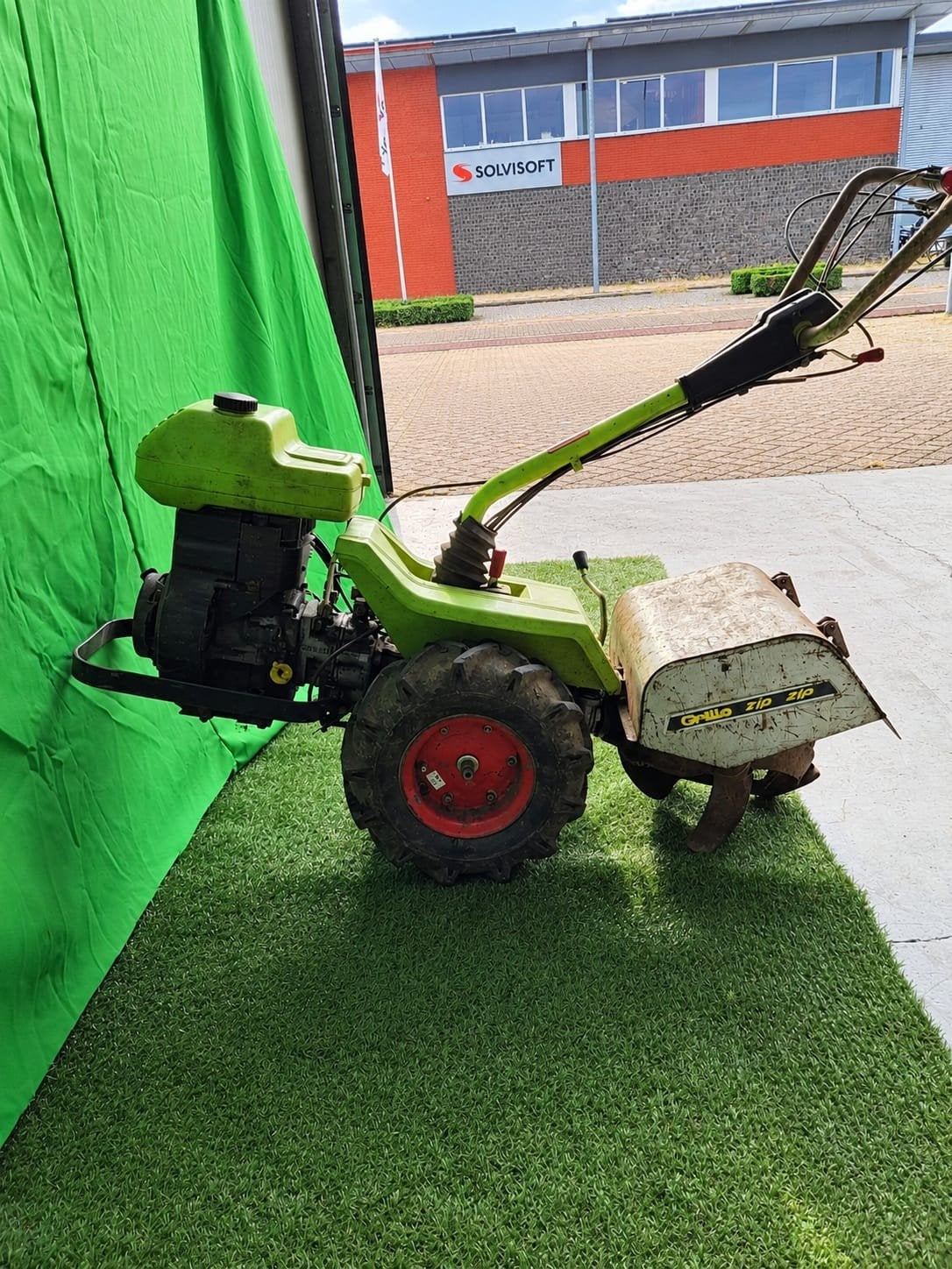 grillo zip zip grondfrees, Tuin en Terras, Ophalen, Benzine, Gebruikt, .