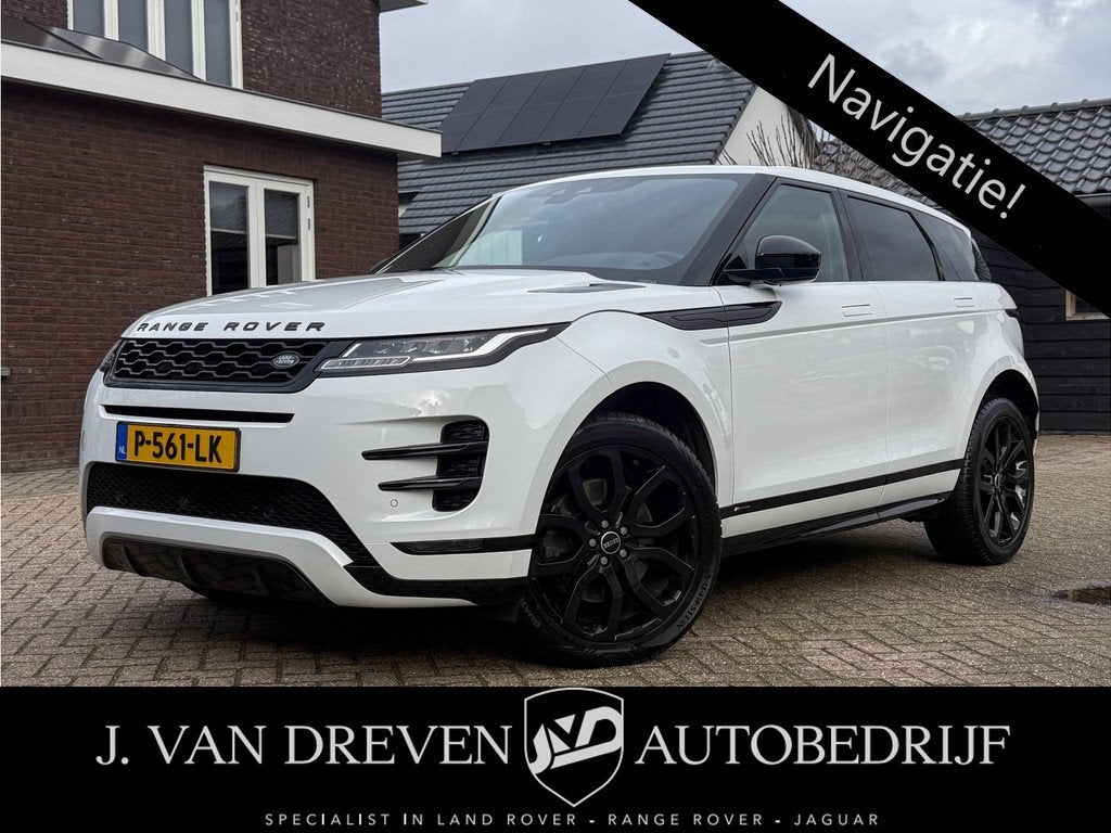Land Rover Range Rover Evoque 2.0 P200 AWD R-Dynamic - Afn., Auto's, Land Rover, 1800 kg, Euro 6, 4 cilinders, Wit