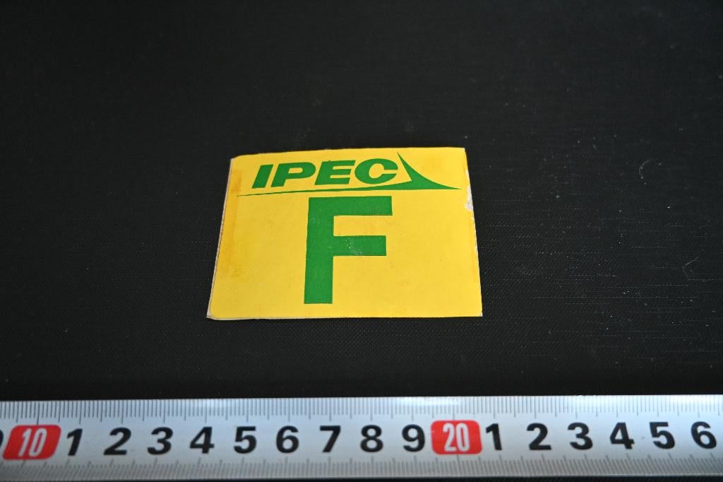 sticker IPEC F, Ophalen, Zo goed als nieuw