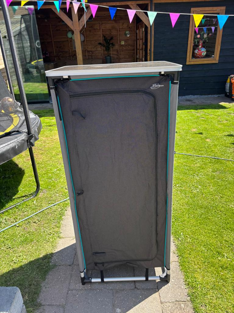 Campingkast legkast Bardani Ripiani Comfort 4 62x50x148 cm, Ophalen, Zo goed als nieuw