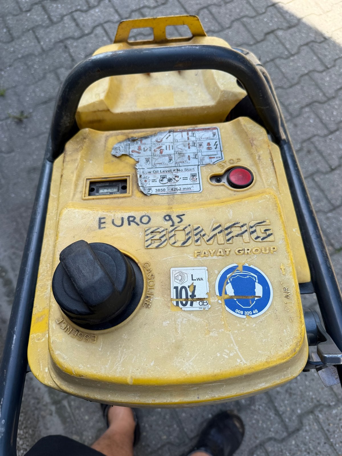 Bomag Stamper BT 60/4 - Bouwjaar 2011, Ophalen