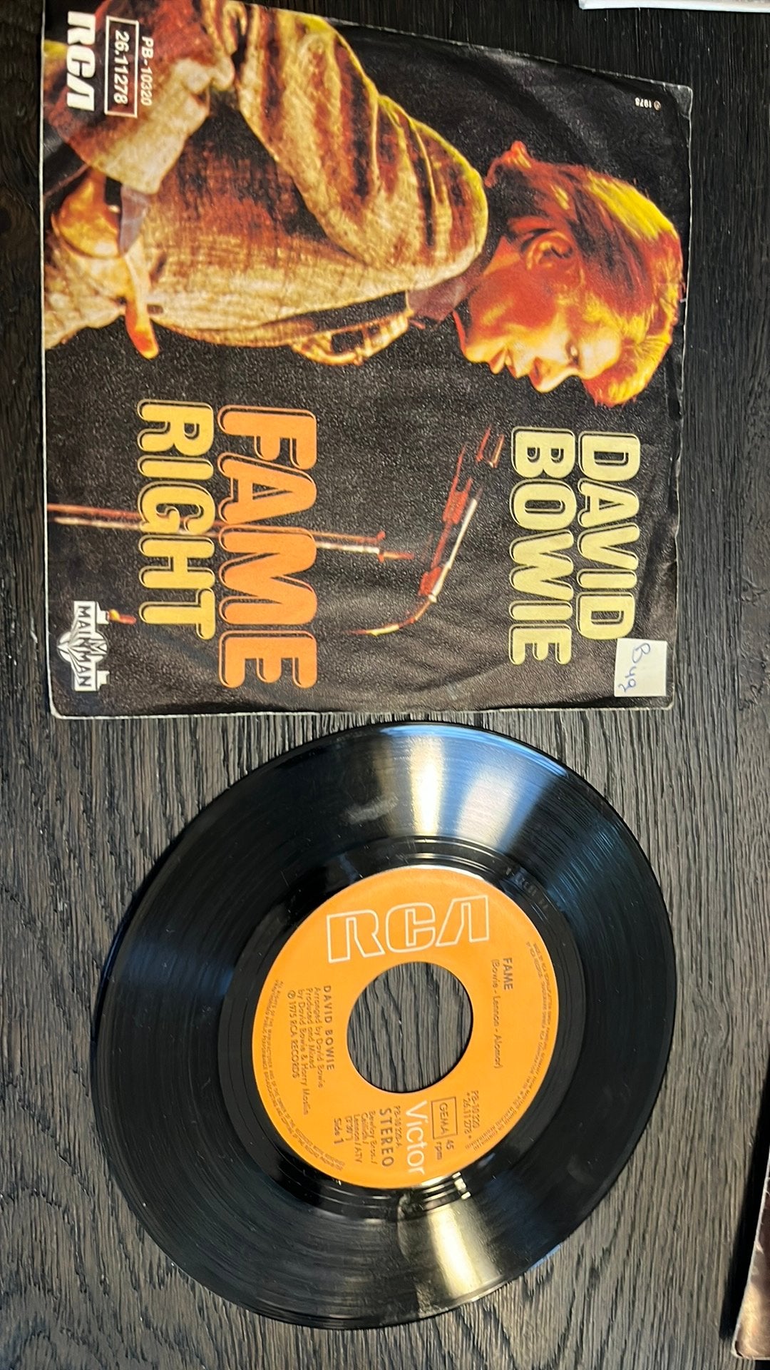 David bowie single, Ophalen of Verzenden, Gebruikt, Pop