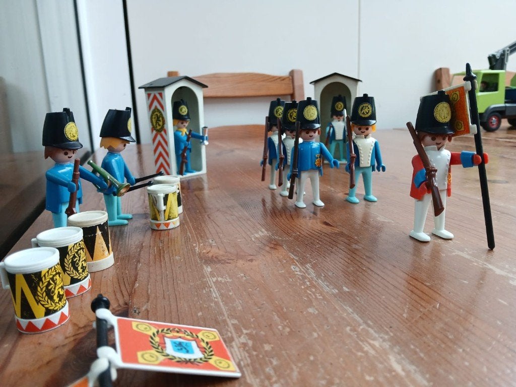 Playmobil, napoleon soldaten, Ophalen, Gebruikt, Losse onderdelen, Historisch