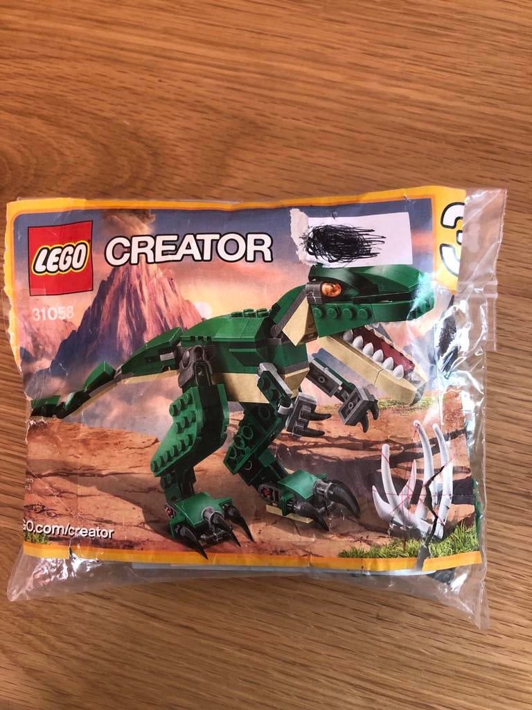 Lego Dinosaurus met bouw instructie boekje), Kinderen en Baby's, Speelgoed | Duplo en Lego, Gebruikt, Lego, Ophalen of Verzenden