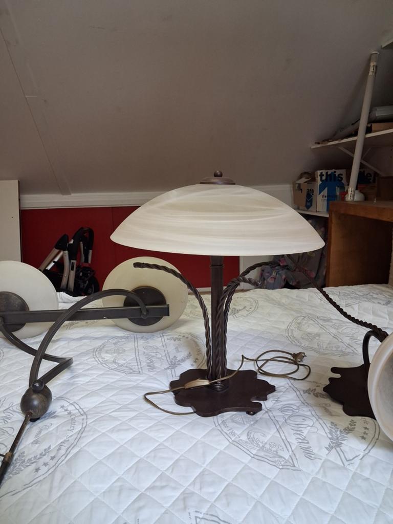 Set lampen, Antiek en Kunst, Antiek | Lampen, Ophalen of Verzenden