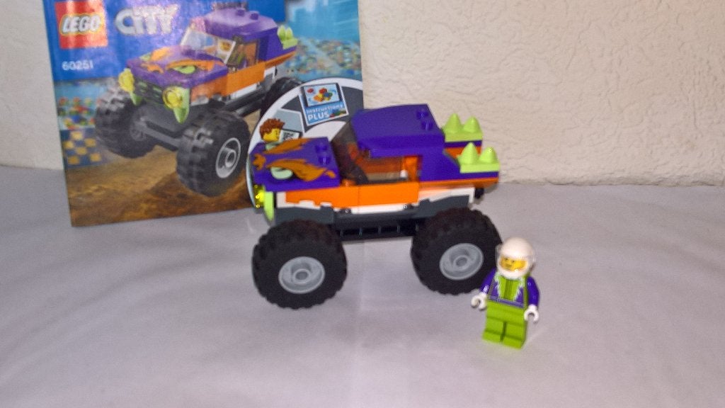 Lego Set: 60251 Monster Truck, Ophalen of Verzenden, Zo goed als nieuw, Losse stenen, Lego