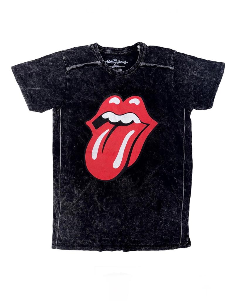 The Rolling Stones Unisex T-Shirt: Classic Tongue (Zwart), Kleding | Heren, T-shirts, Ophalen of Verzenden, Nieuw, Overige maten