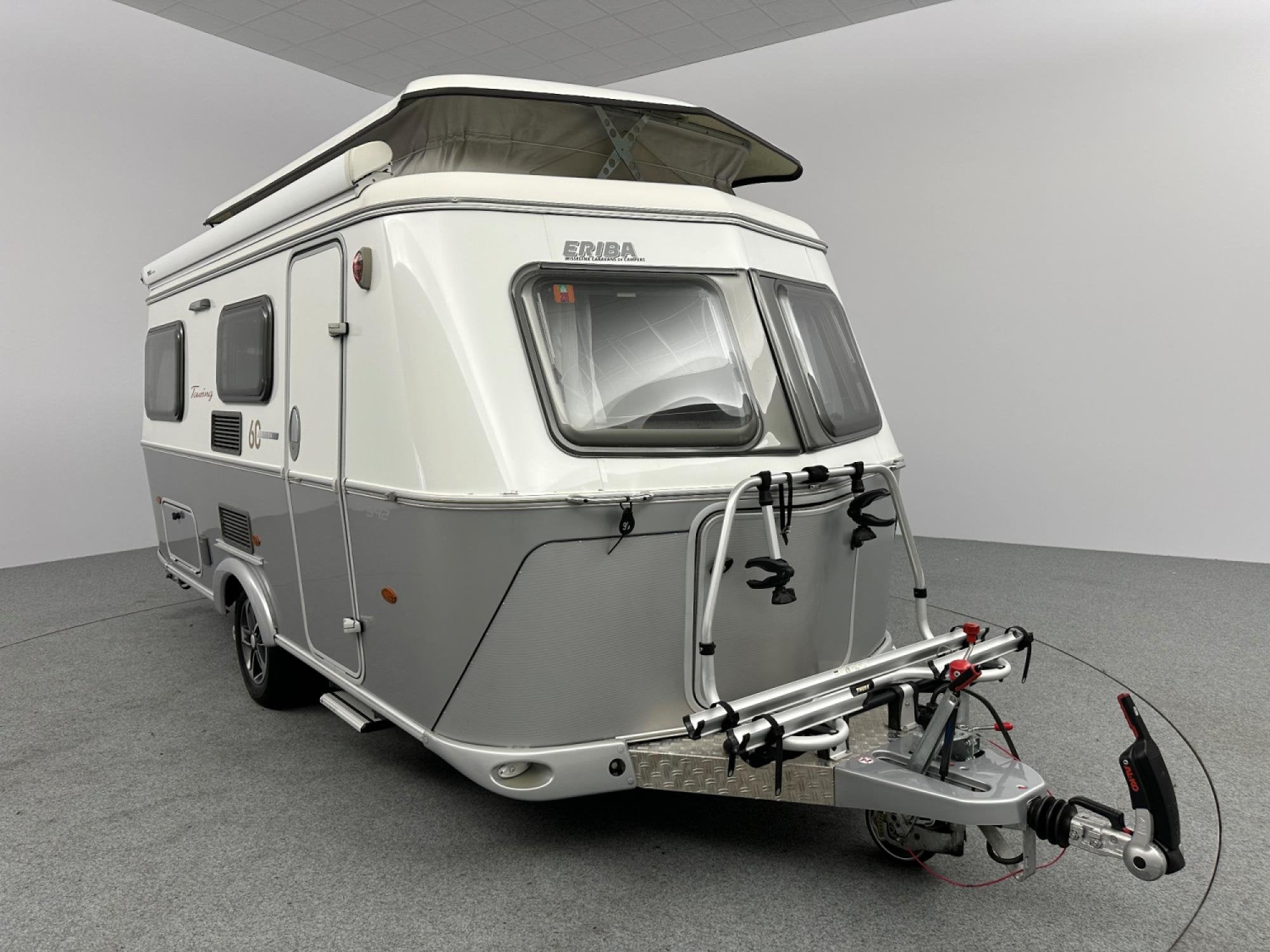 Eriba Touring Troll 542 GT 60 Edition Cassetteluifel Mover, Caravans en Kamperen, Hordeur, Bedrijf, 5 tot 6 meter, Eriba