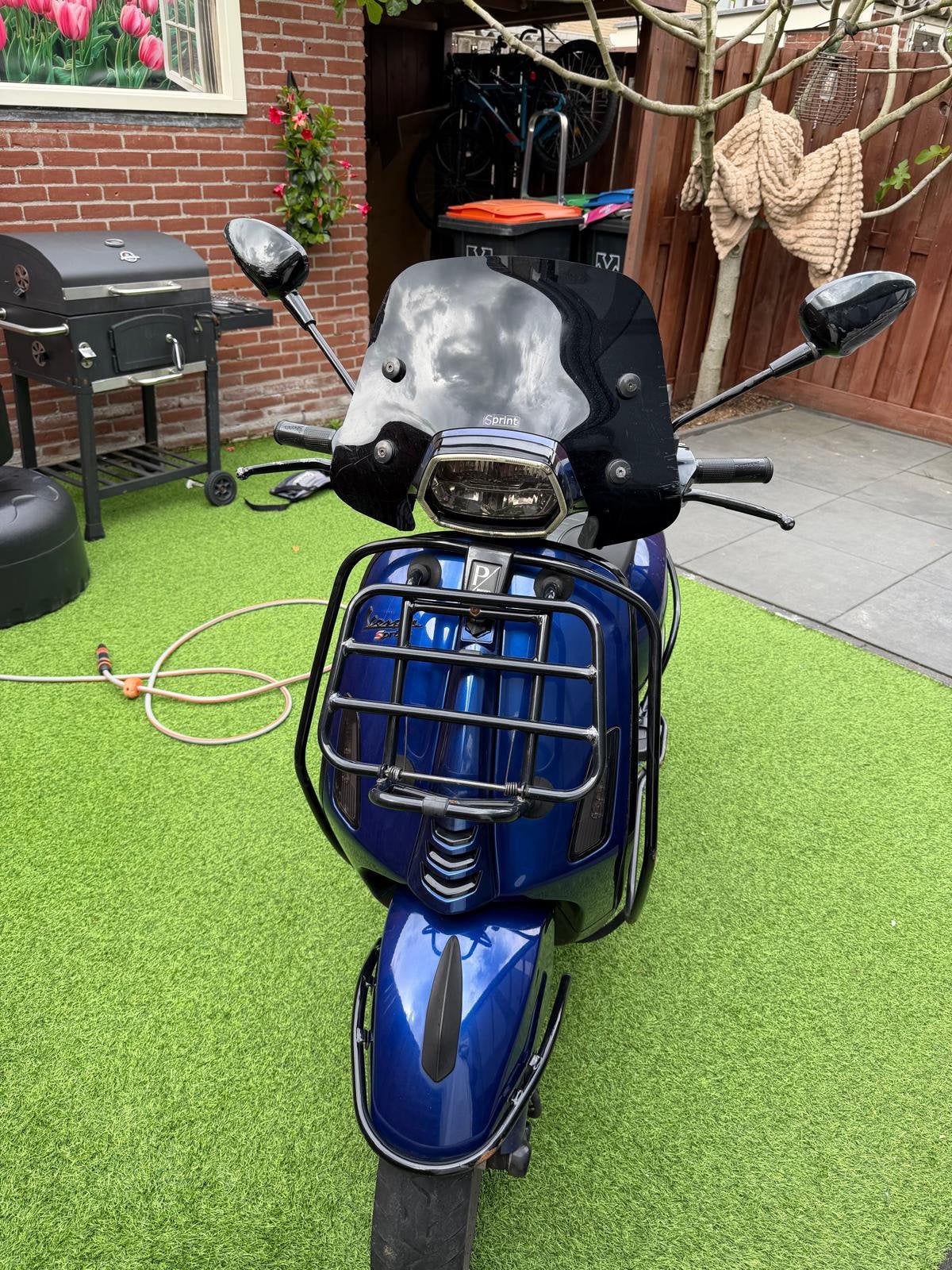 vespa sprint 2020 full option, Fietsen en Brommers, Scooters | Vespa, Ophalen, Vespa S, Zo goed als nieuw, Benzine