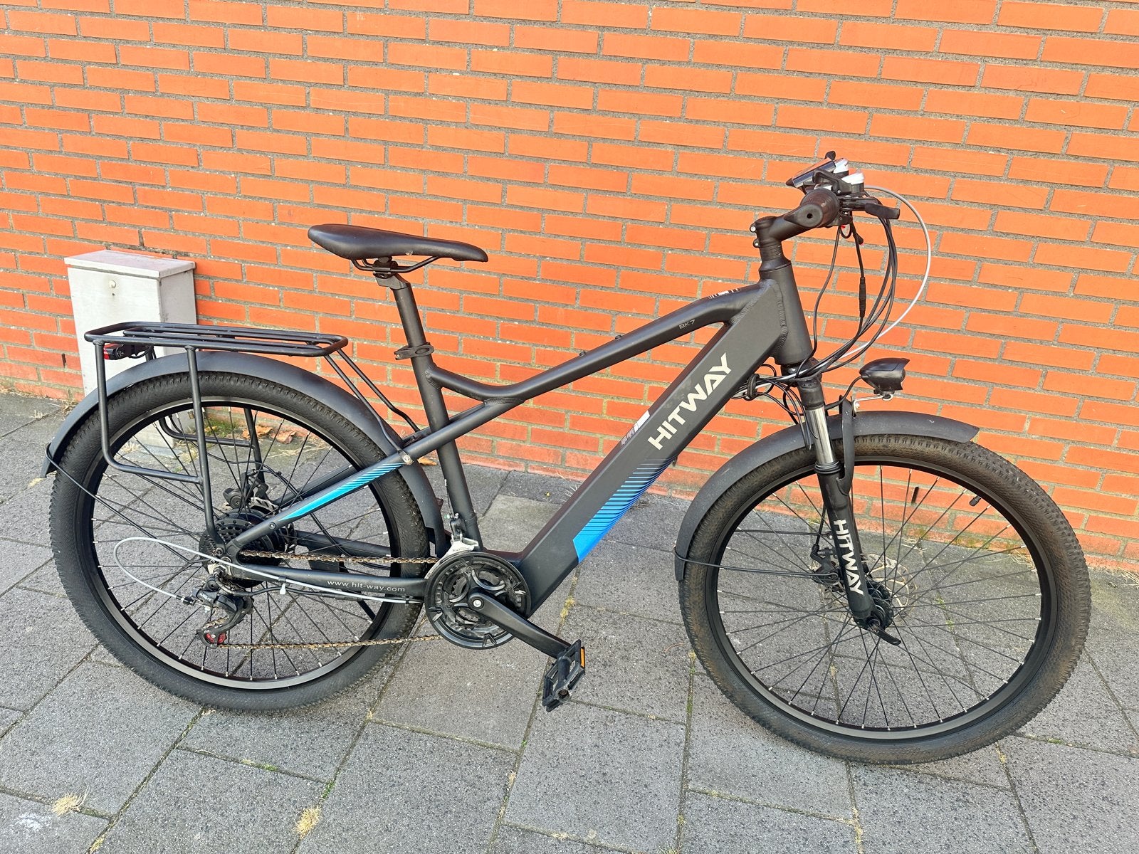 HITWAY Elektrische Fiets - Zo goed als nieuw, Overige merken, Ophalen of Verzenden, Zo goed als nieuw, 51 tot 55 cm