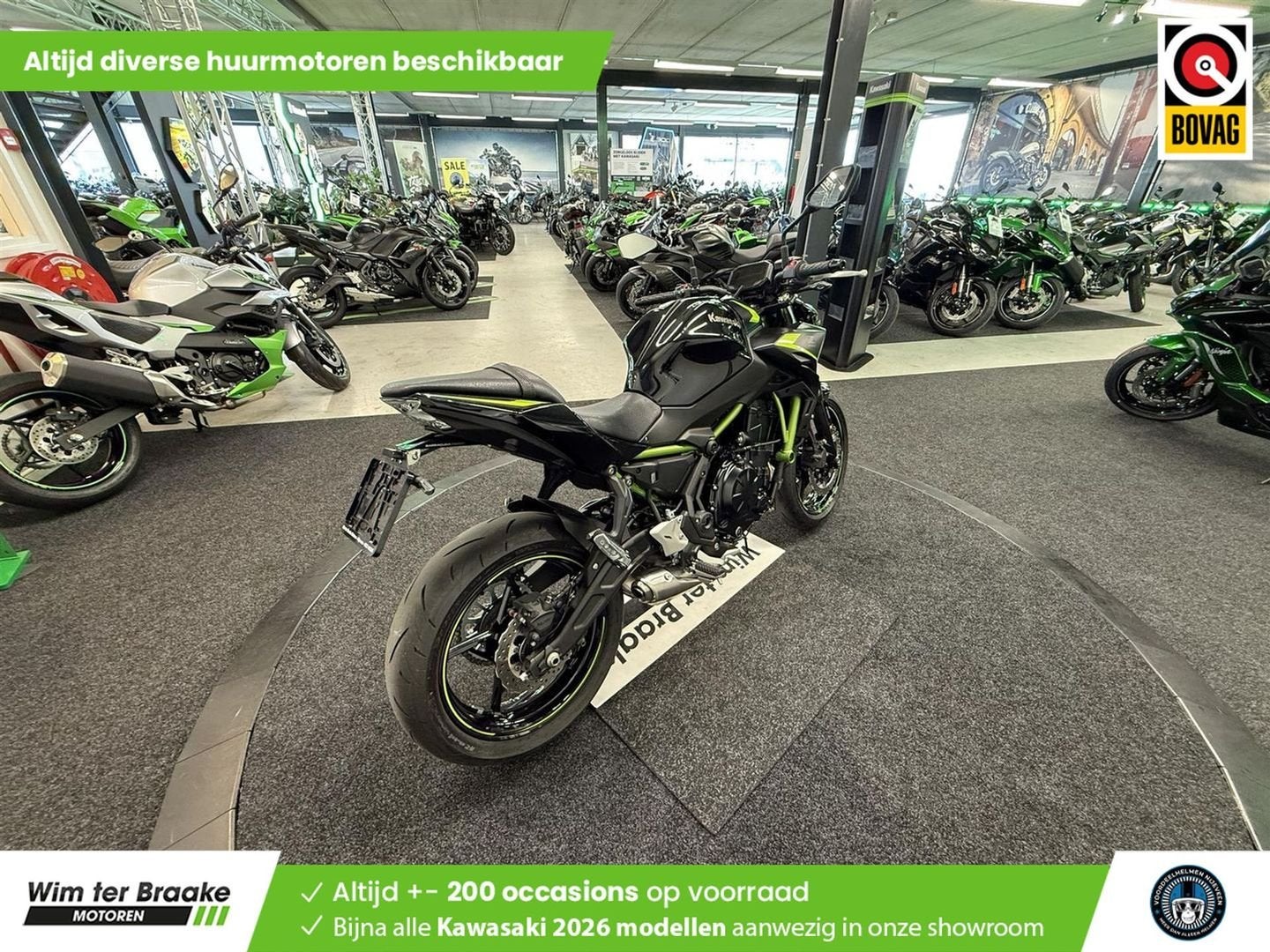 Kawasaki Z 650 ABS (bj 2022) 5,941 km, 2 cilinders, 649 cc, Bedrijf, Onbekend