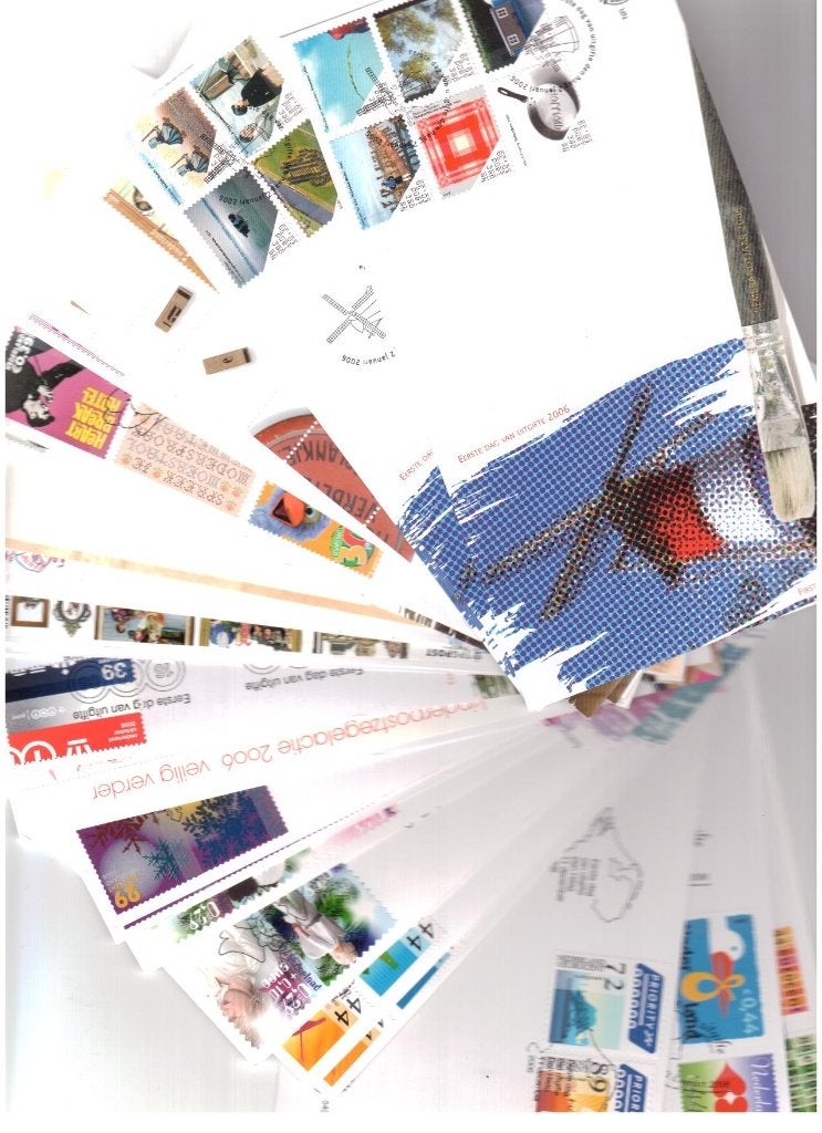 fdc's jaargang nederland   2006, Verzenden, Onbeschreven, Nederland
