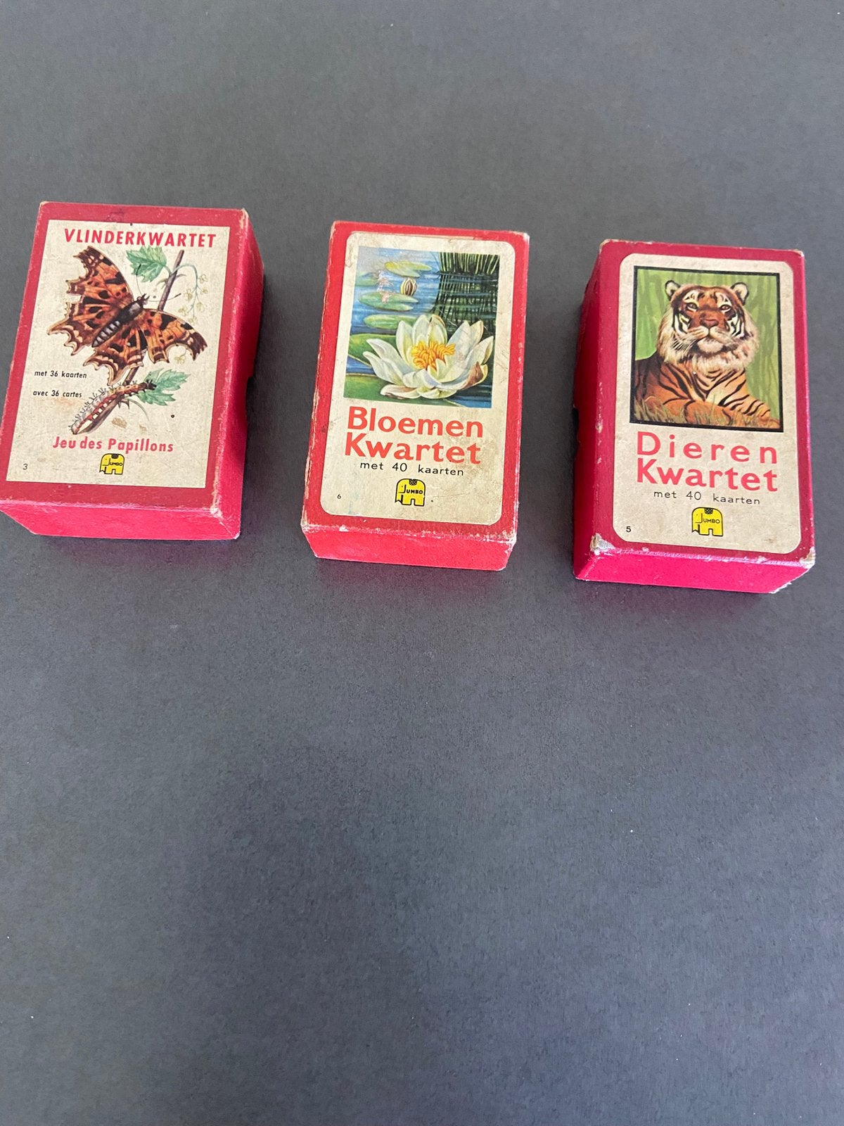 3 kwartet spelletjes, Ophalen of Verzenden