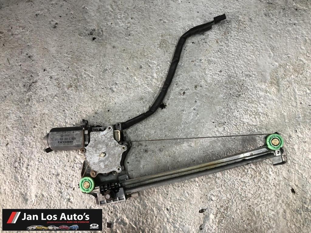 Raammechaniek linksachter Audi 80 B3 B4 893839397A, Gebruikt, -, -, -