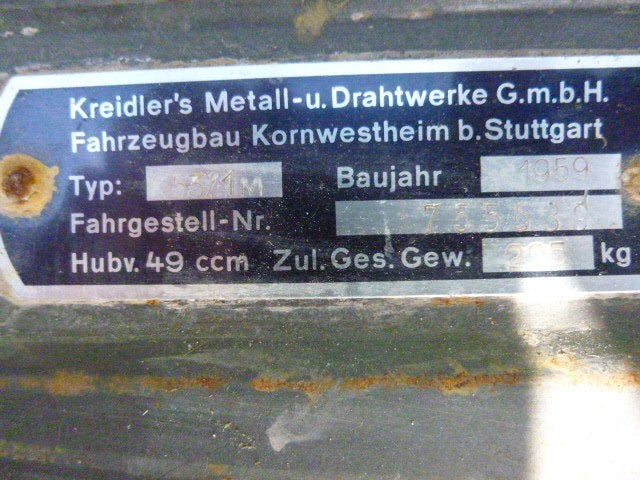 kreidler frame, Ophalen, Gebruikt, Frame