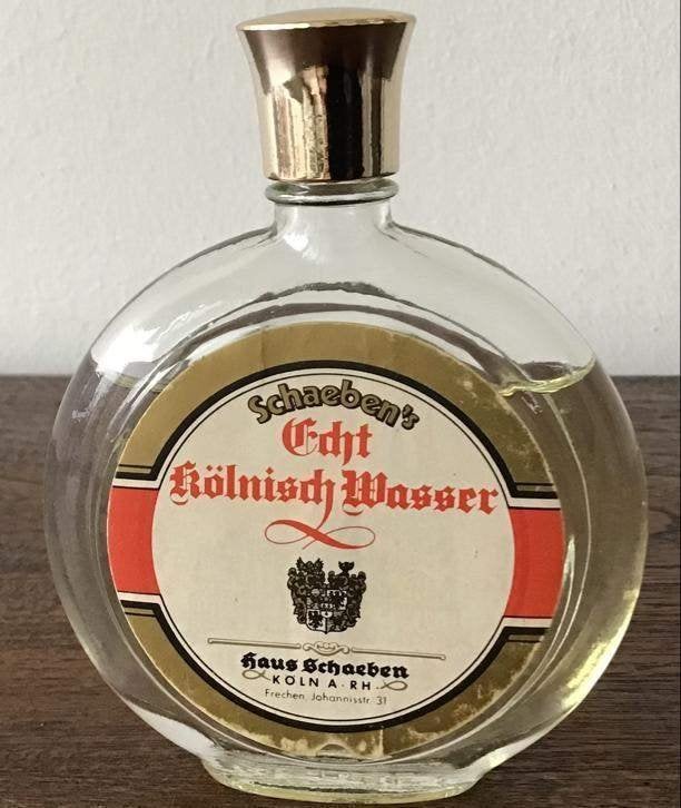 Flesje Schwaebens Kölnisch wasser, Verzamelen, Ophalen of Verzenden, Gebruikt, Parfumfles