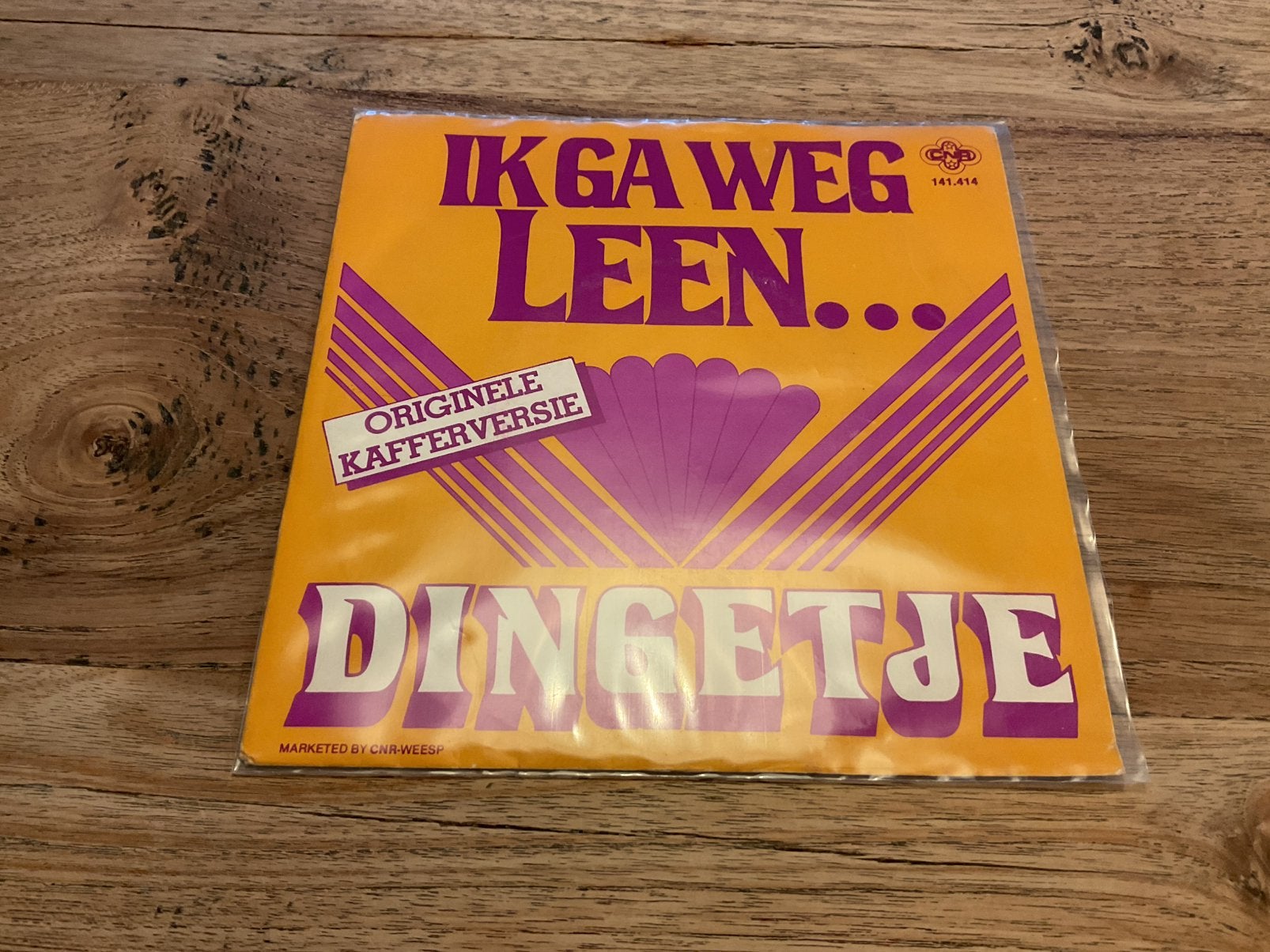 Dingetje, Ik ga weg Leen, Ophalen of Verzenden, 7 inch, Pop, Single