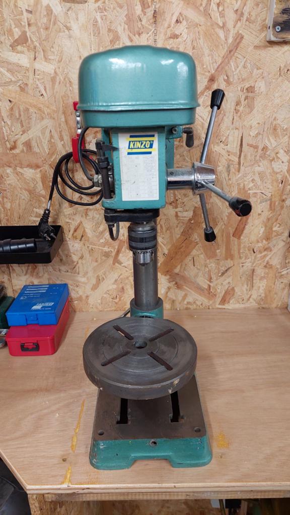 Kinzo Kolomboormachine LT-13J - Ideaal voor de hobbyist, Doe-het-zelf en Verbouw, Gereedschap | Boormachines, Gebruikt, Kolomboormachine