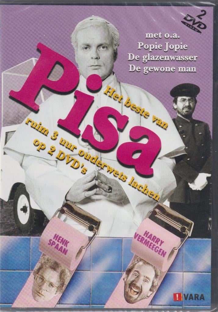 Het Beste Van Pisa ( Henk Spaan / Harry Vermeegen )(2DVD), Alle leeftijden, Verzenden, Nieuw in verpakking, Komedie