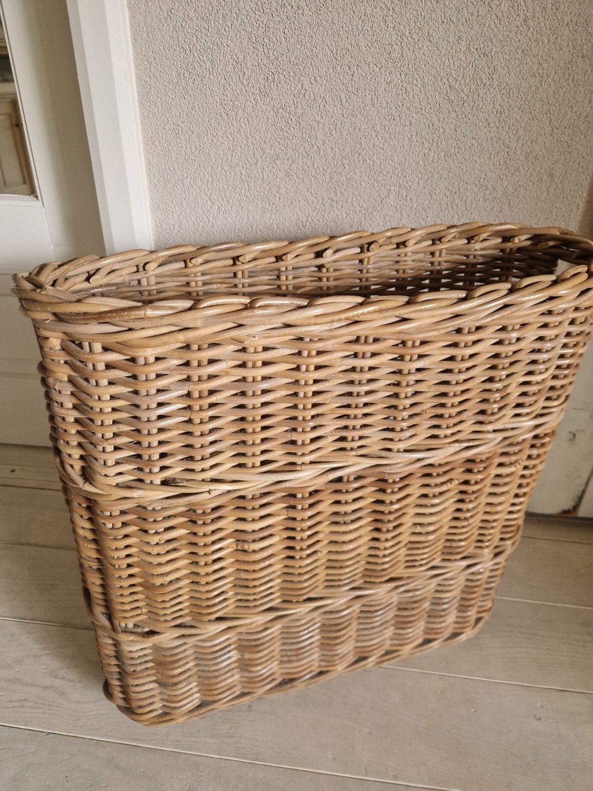 Rotan paraplubak, Huis en Inrichting, Ophalen, Zo goed als nieuw, Ovaal, Riet