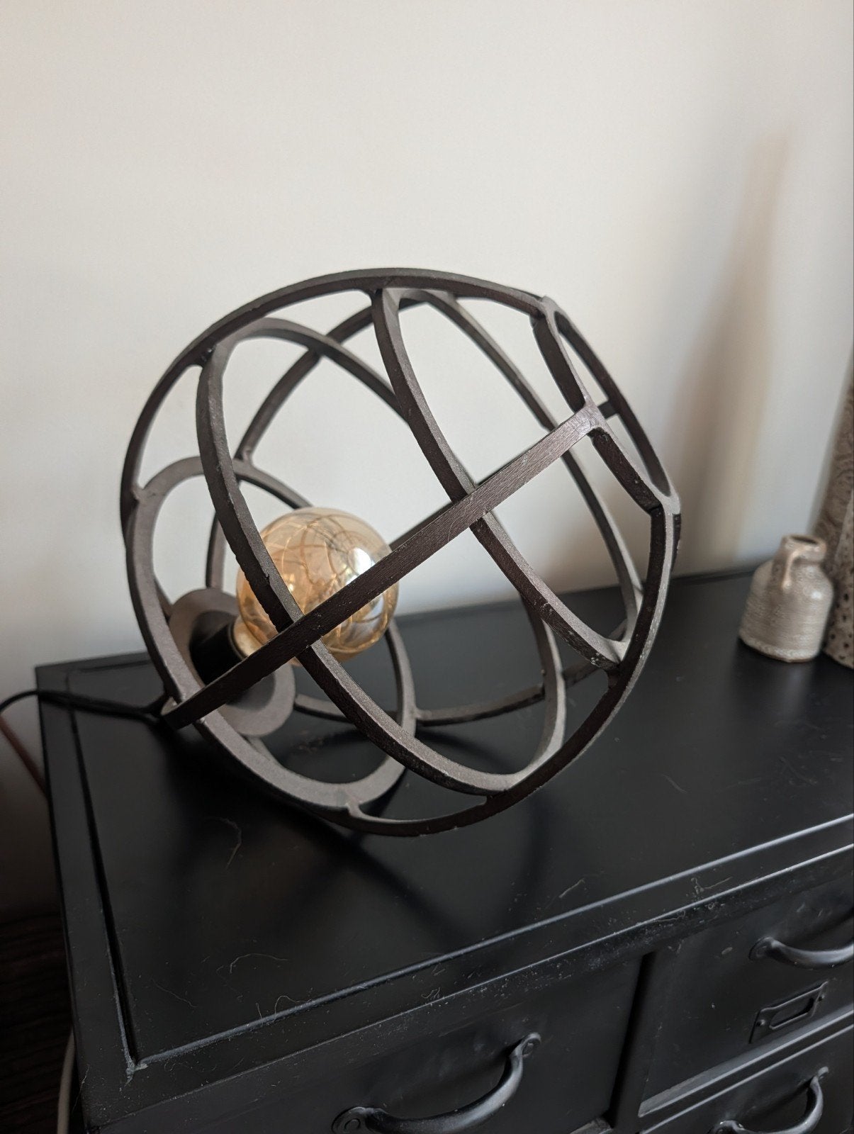 Industriële lamp, Ophalen, Zo goed als nieuw