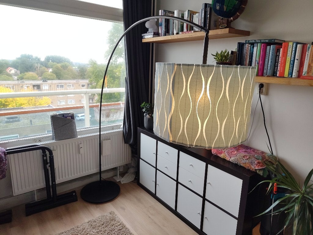 Ikea SKAFTET vloerlamp, Ophalen, Vloer, E27 (groot), 150 tot 200 cm