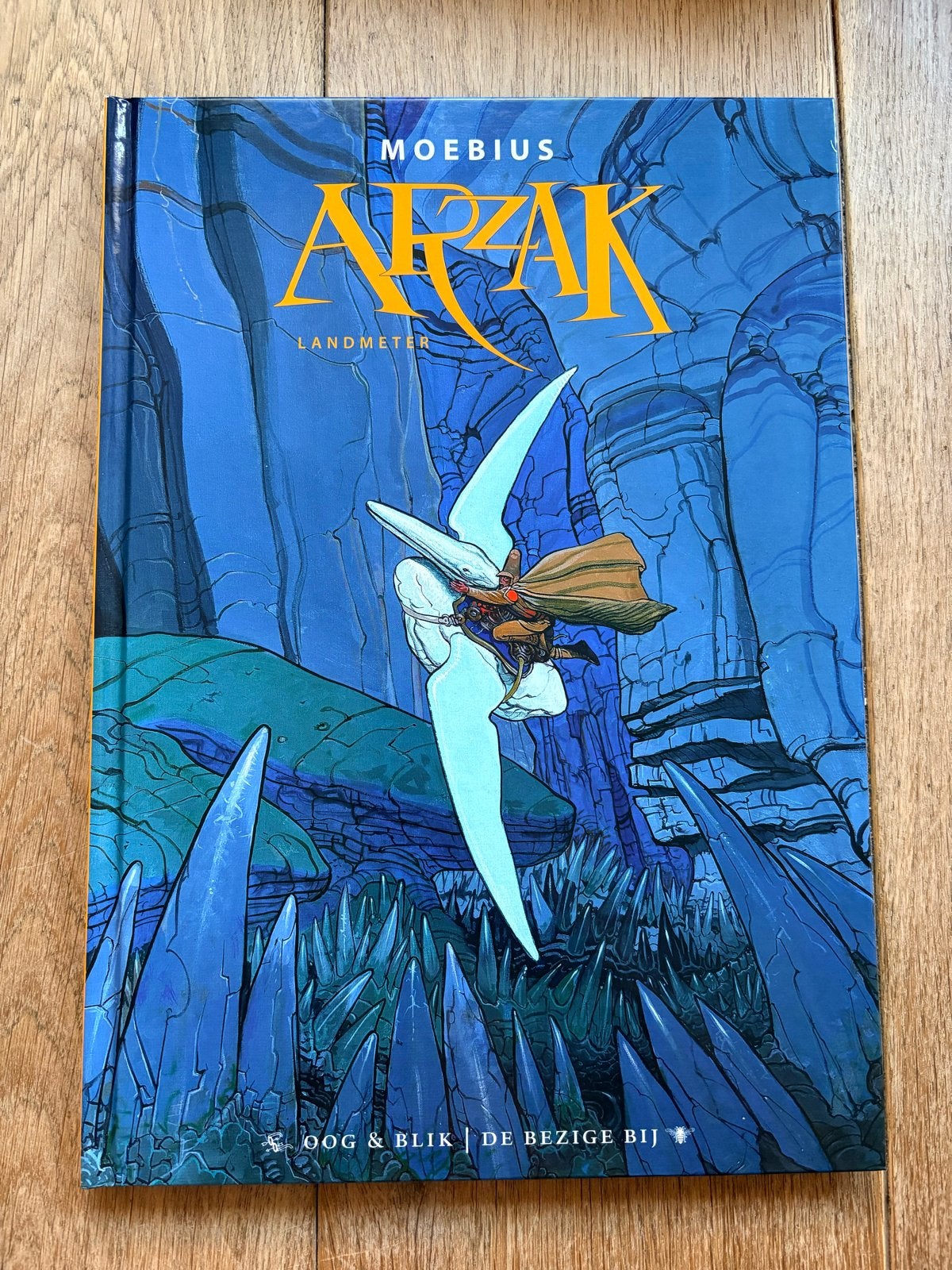 Moebius - Arzak Landmeter - Hardcover stripboek, Boeken, Stripboeken, Eén stripboek, Ophalen of Verzenden, Zo goed als nieuw