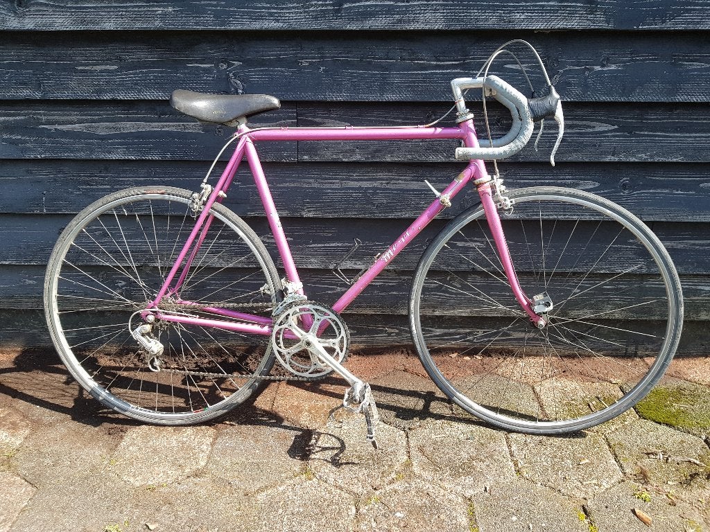 Vintage Mercier Sport Roze klassieke Racefiets oldtimer, Ophalen, Jaren '60 of nieuwer, Velgrem, Mercier
