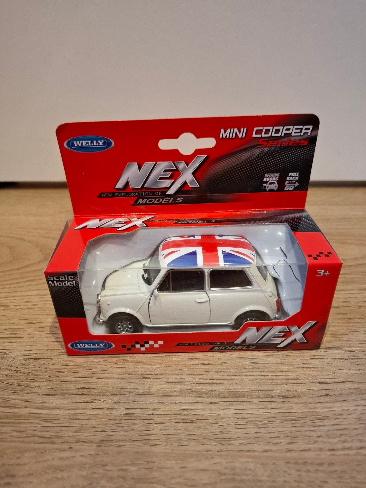 Mini Cooper schaalmodel 1:43 - Welly NEX, Ophalen of Verzenden, Nieuw, Auto, Overige merken