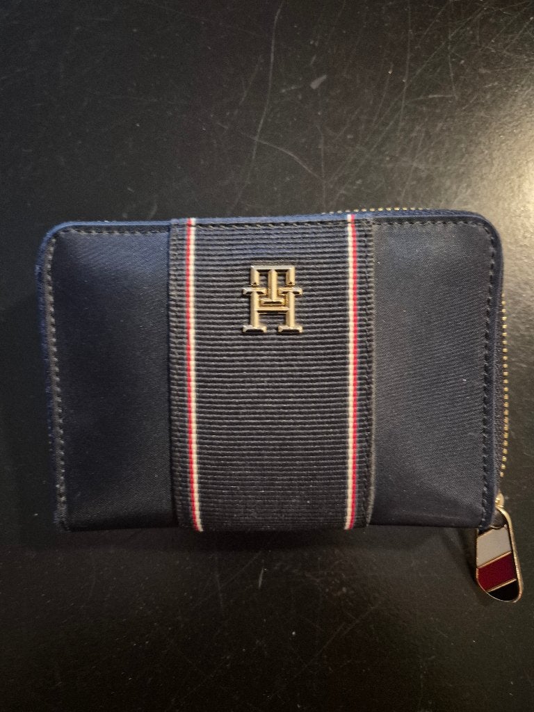 Portemonnee Tommy Hilfiger, Sieraden, Tassen en Uiterlijk, Portemonnees, Ophalen of Verzenden, Zo goed als nieuw, Blauw