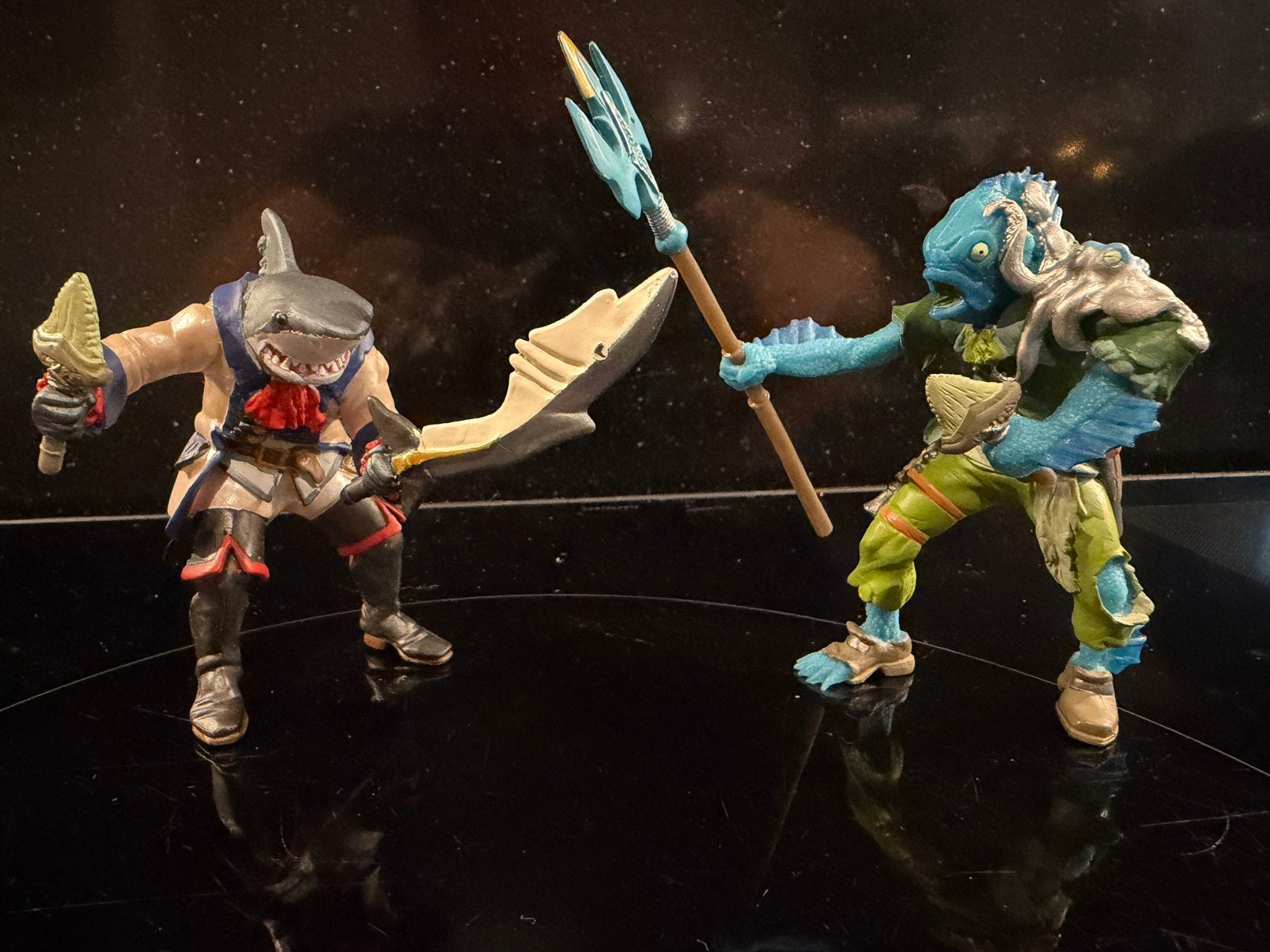 Papo Fantasy: Vismonsters., Ophalen of Verzenden, Zo goed als nieuw