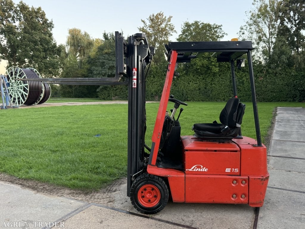 Linde 1500KG 3-delige mast freelift Sideshift BJ2007 6000uur, Info@vanbeurdenheftrucks.nl, Linde, Heftruck, Ophalen of Verzenden