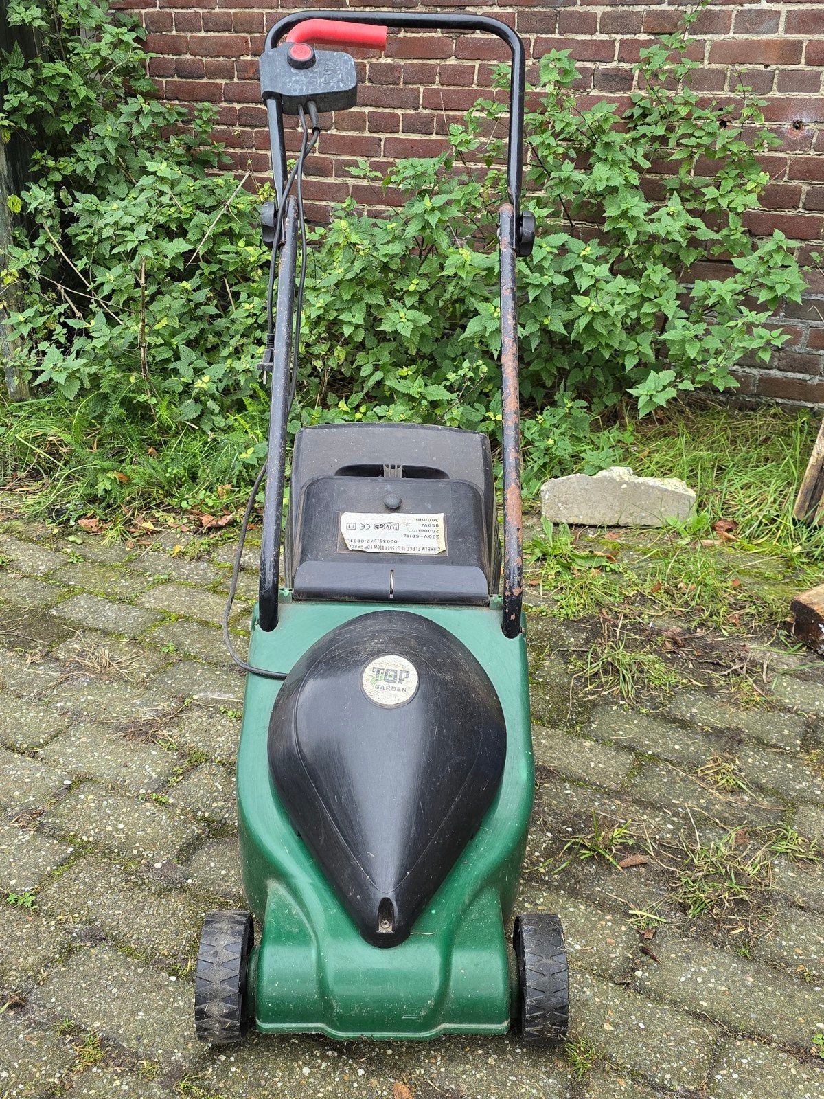 TOP Garden elektrische cirkelmaaier - Werkt perfect!, Ophalen, Cirkelmaaier, Gebruikt, TOP Garden