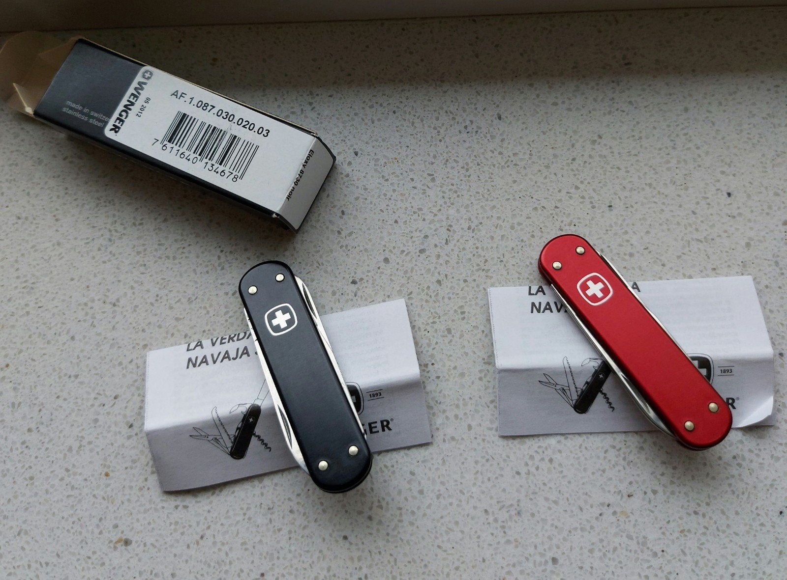 Wenger Alox Victorinox mini mes zakmes nos, Ophalen of Verzenden, Nieuw