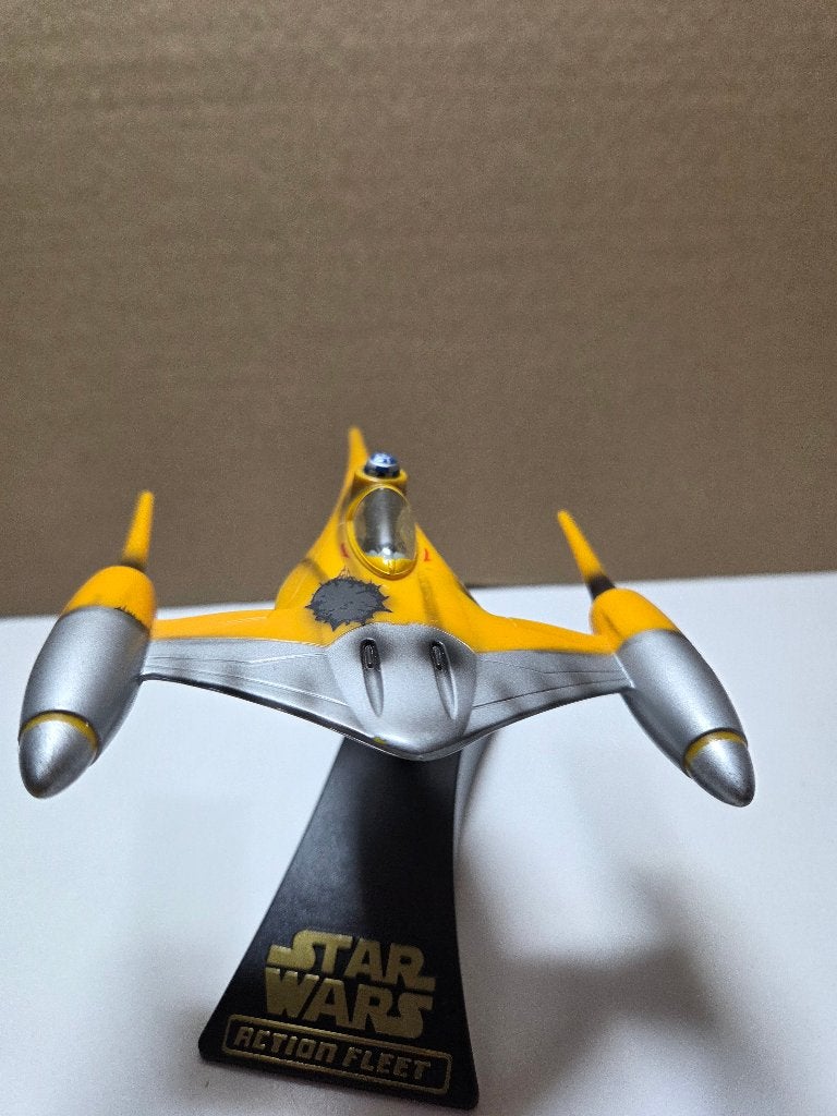 Star Wars Action Fleet Naboo Starfighter, Ophalen of Verzenden, Zo goed als nieuw, Actiefiguurtje