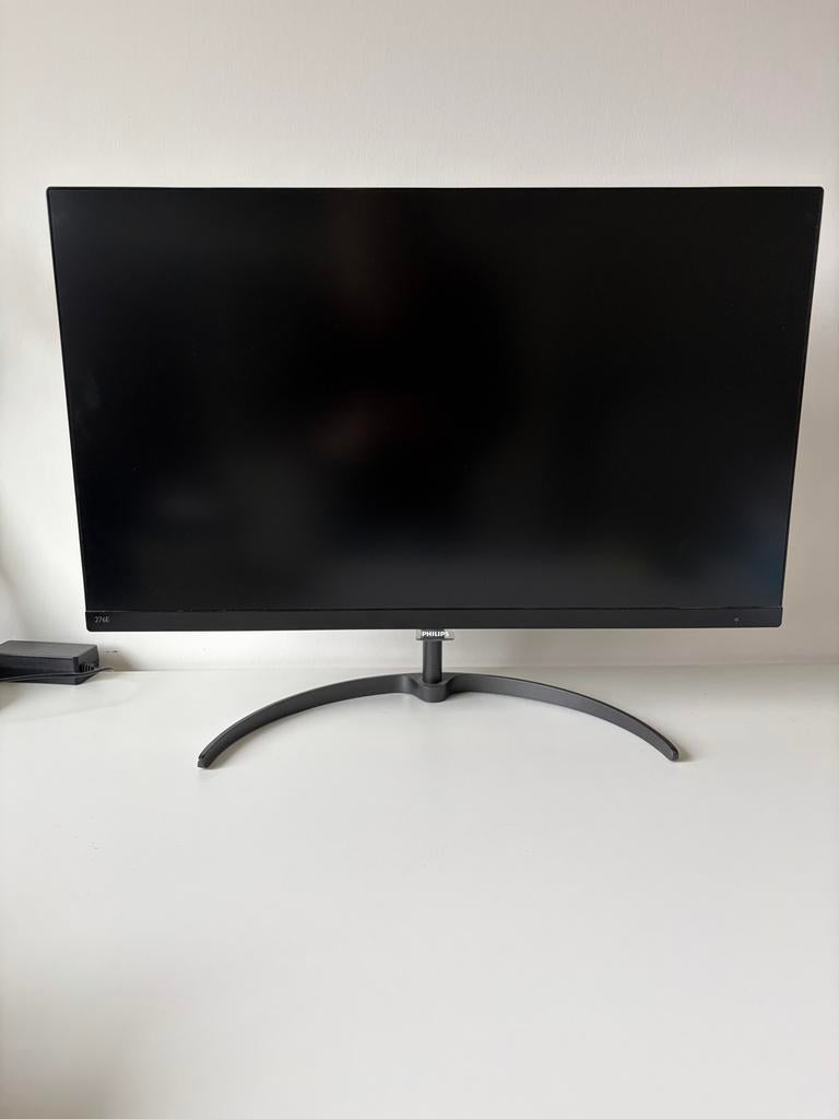 Philips 276E8VJSB/00 Monitor - Uitstekende Staat, Computers en Software, Monitoren, Ophalen, HDMI, IPS, Kantelbaar