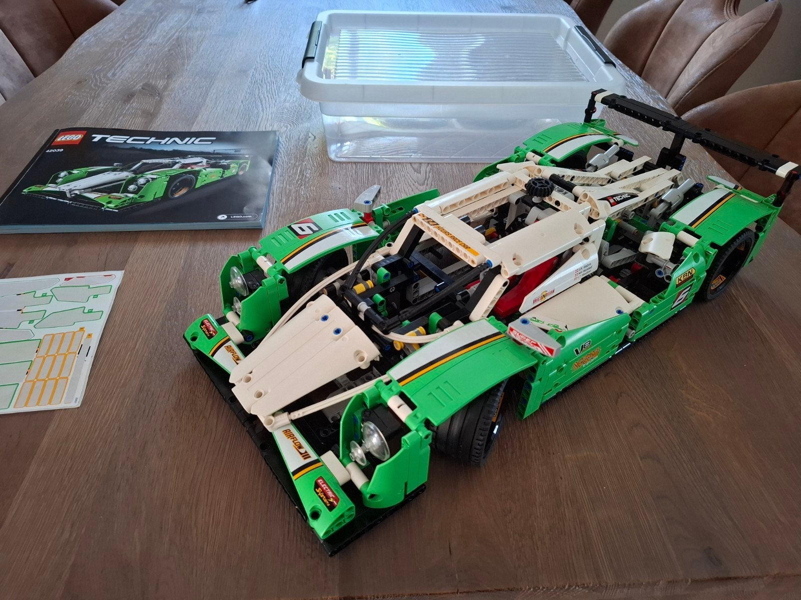 Lego Technic 42039 24 Uur Raceauto, Ophalen, Zo goed als nieuw