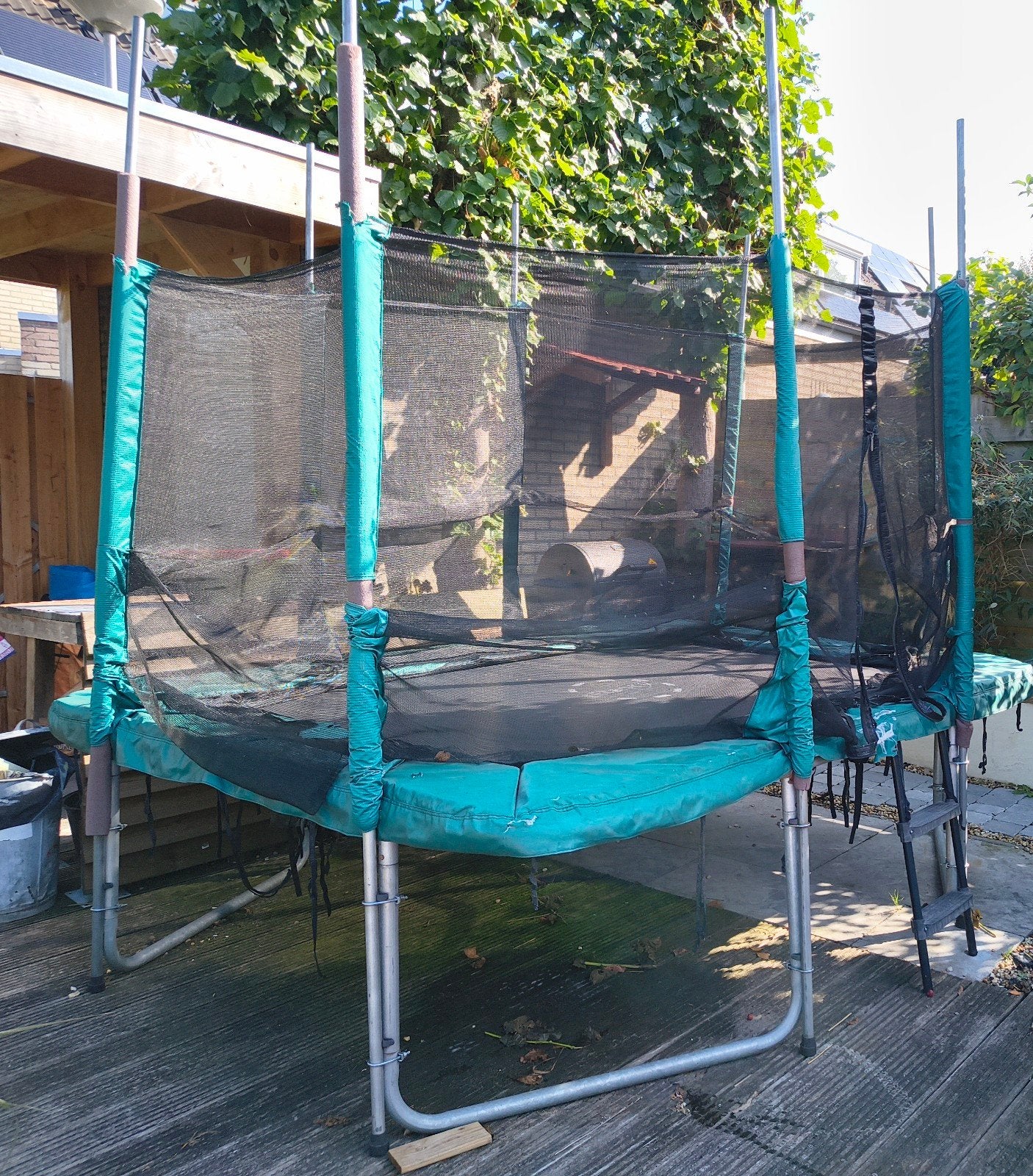 Efan trampoline 2m70 gratis, Ophalen, Gebruikt