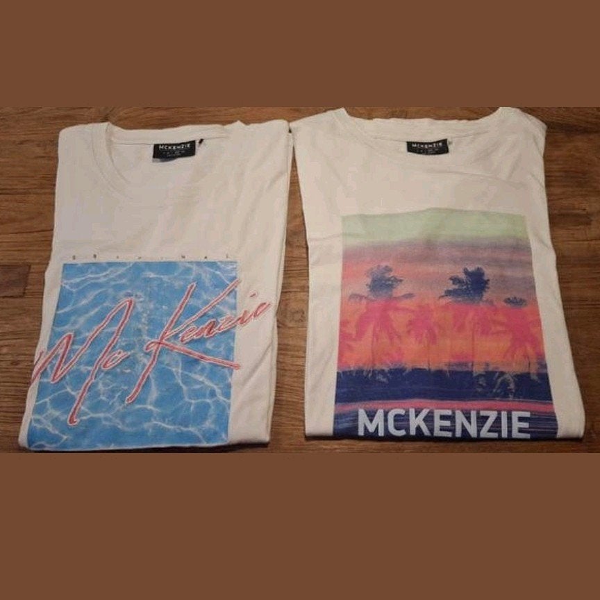 MCKenzie t-shirts maat XL, MCKenzie, Wit, Maat 46/48 (XL) of groter, Ophalen of Verzenden