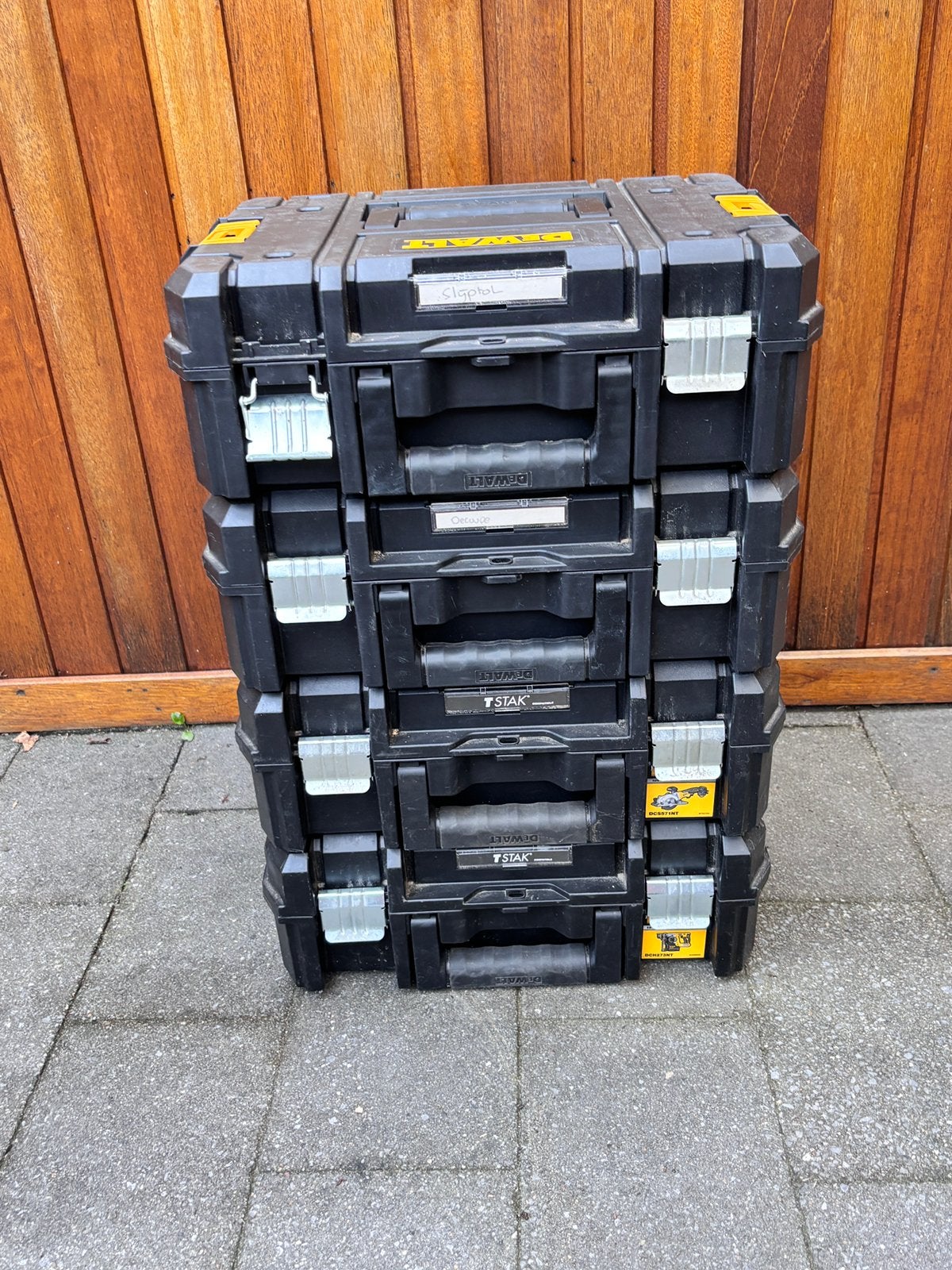 DeWalt tstak II gereedschapskoffer zgan De Walf, Ophalen, Zo goed als nieuw