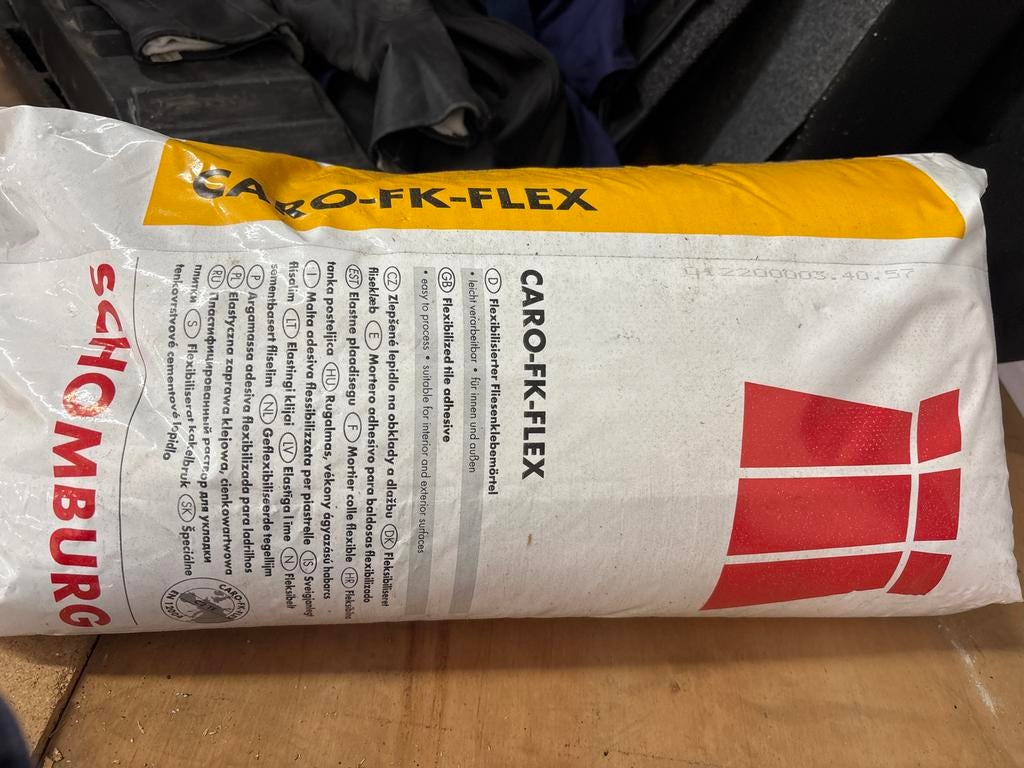 Flexibele tegellijm, Ophalen, Nieuw, Overige materialen, Overige typen