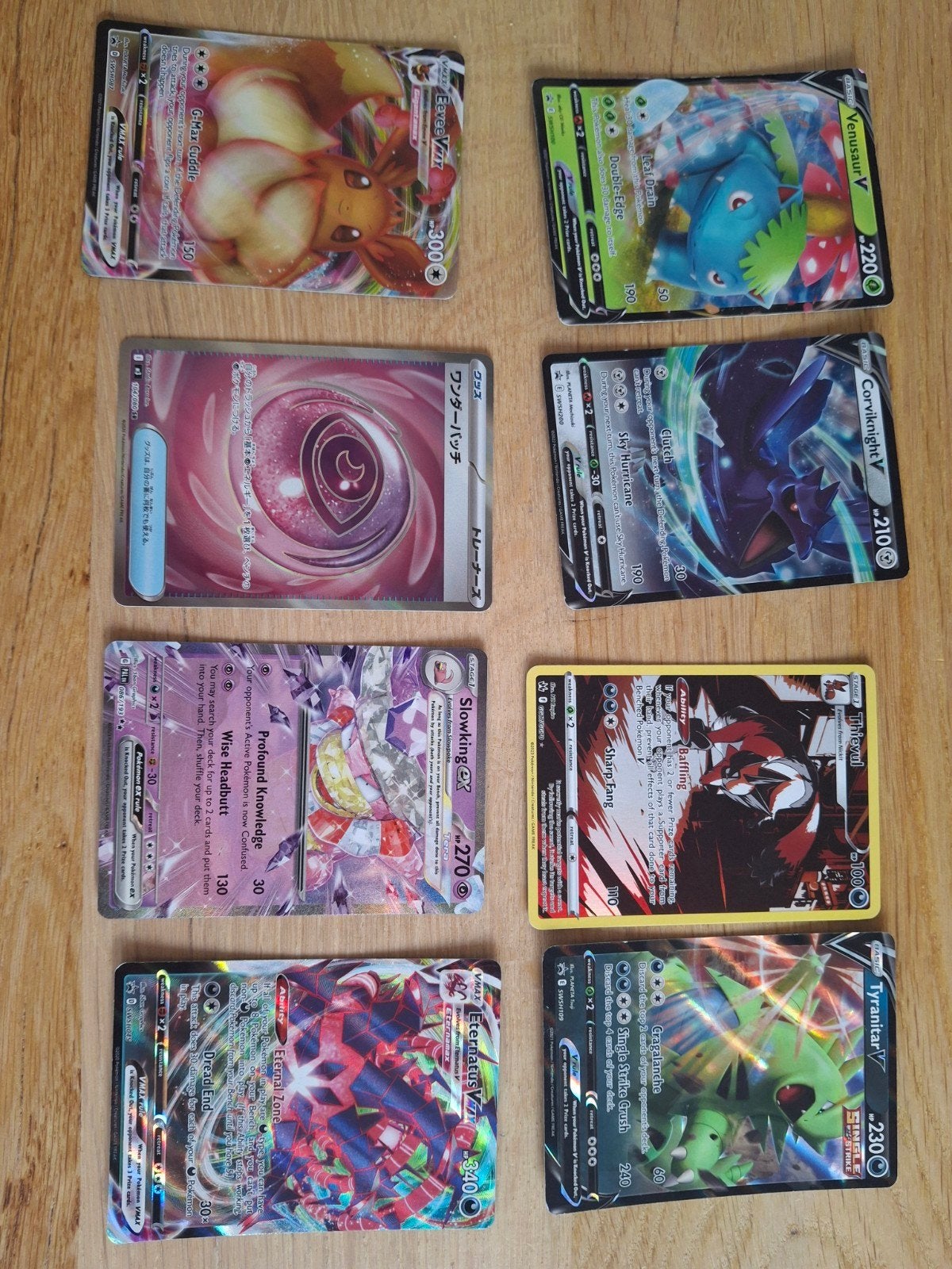 8 Pokémon kaarten - NM/Excellent staat, Ophalen of Verzenden, Zo goed als nieuw, Meerdere kaarten