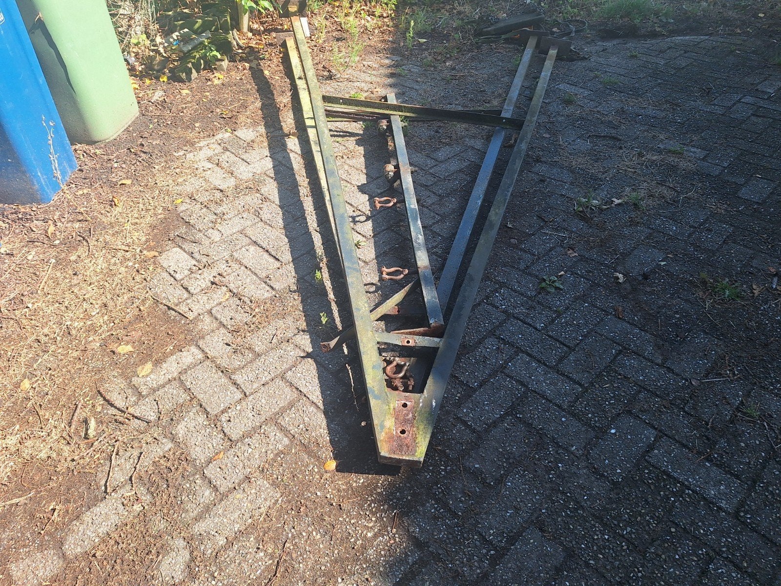 super zware hoge schommel, Ophalen, Gebruikt, IJzer, Sierhekwerk