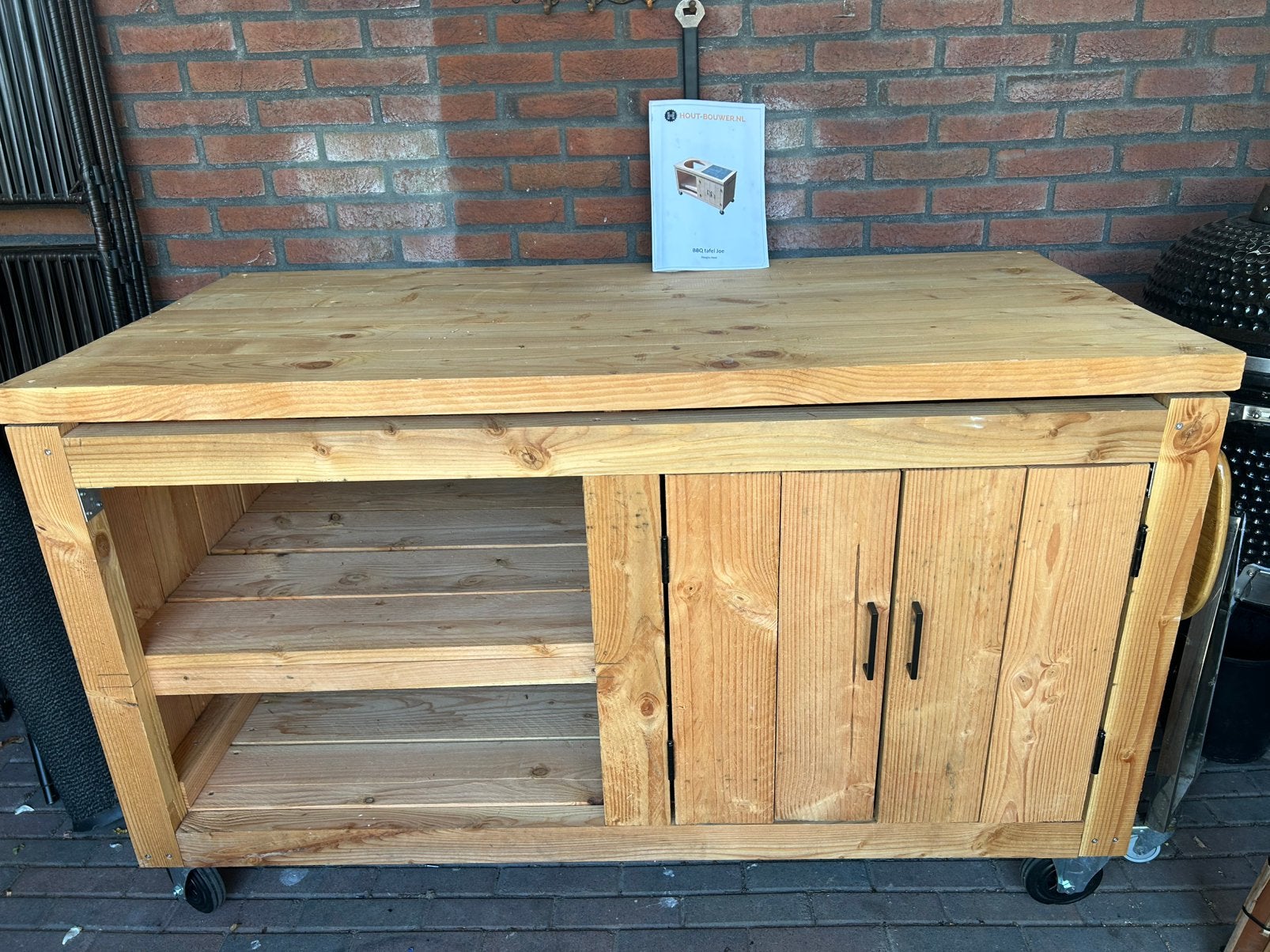 BBQ tafel Joe, Ophalen, Nieuw