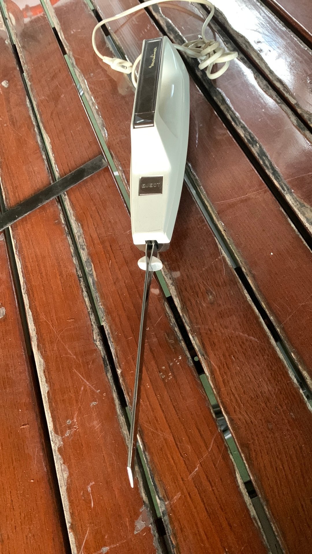 Vintage Moulinex Elektrisch Keukenmes - Perfect voor Nostalg, Witgoed en Apparatuur, Ophalen, Gebruikt