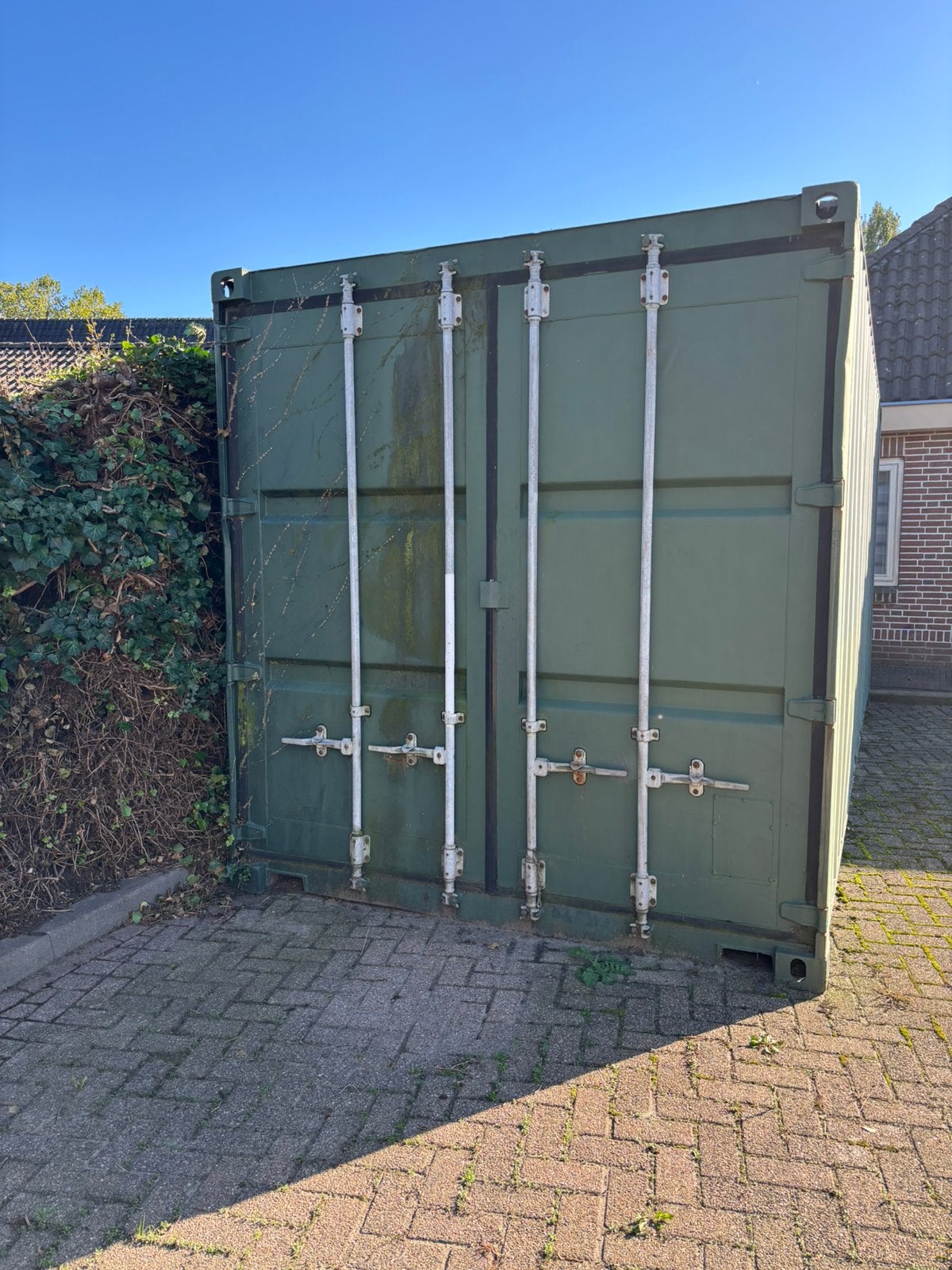 Te koop container, Ophalen, Gebruikt