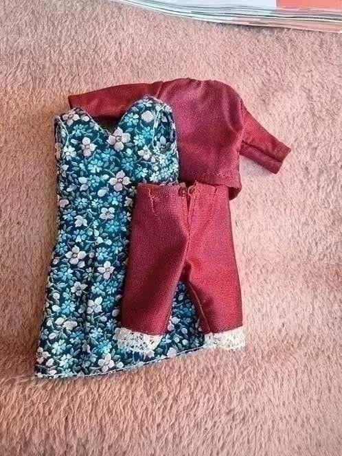 Heidi Ott Kleding Setje voor Popje 14 cm, Ophalen of Verzenden, Nieuw