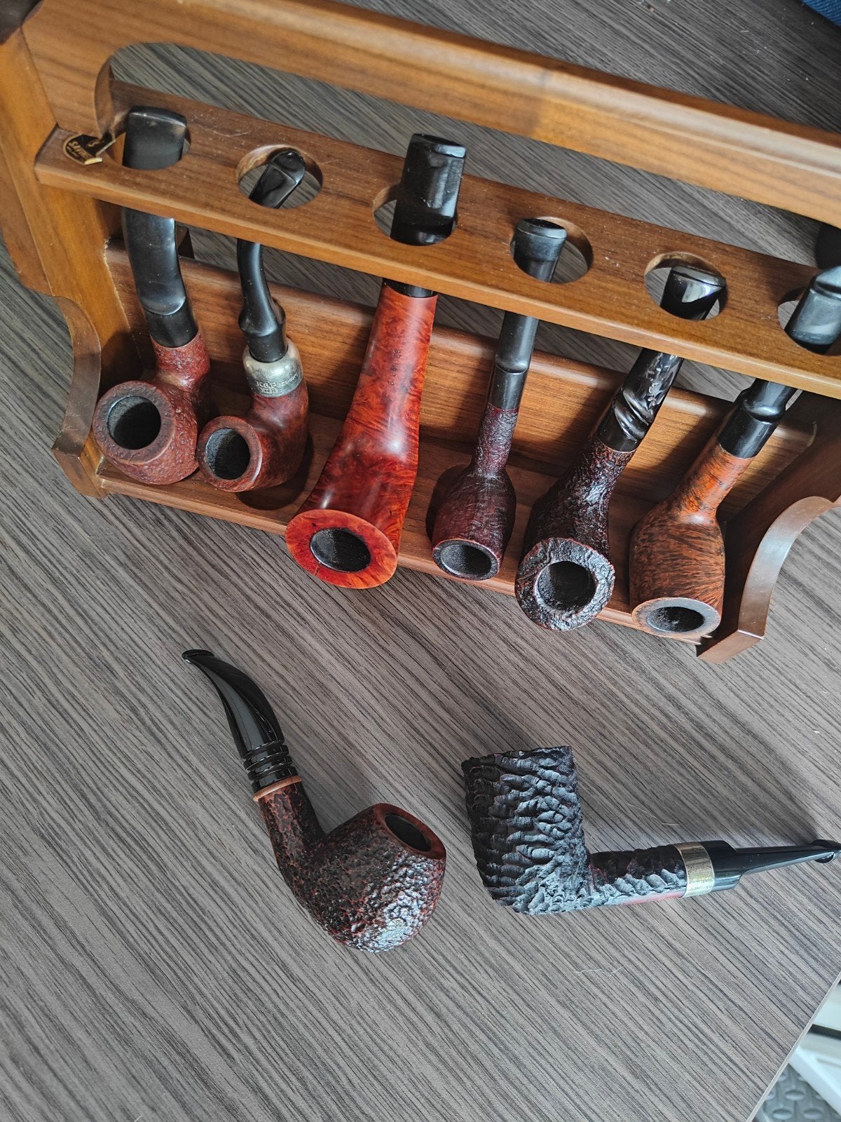 Collectie rookpijpen: Savinelli, Peterson, Vauen, Verzamelen, Ophalen of Verzenden, Zo goed als nieuw, (Water)pijp