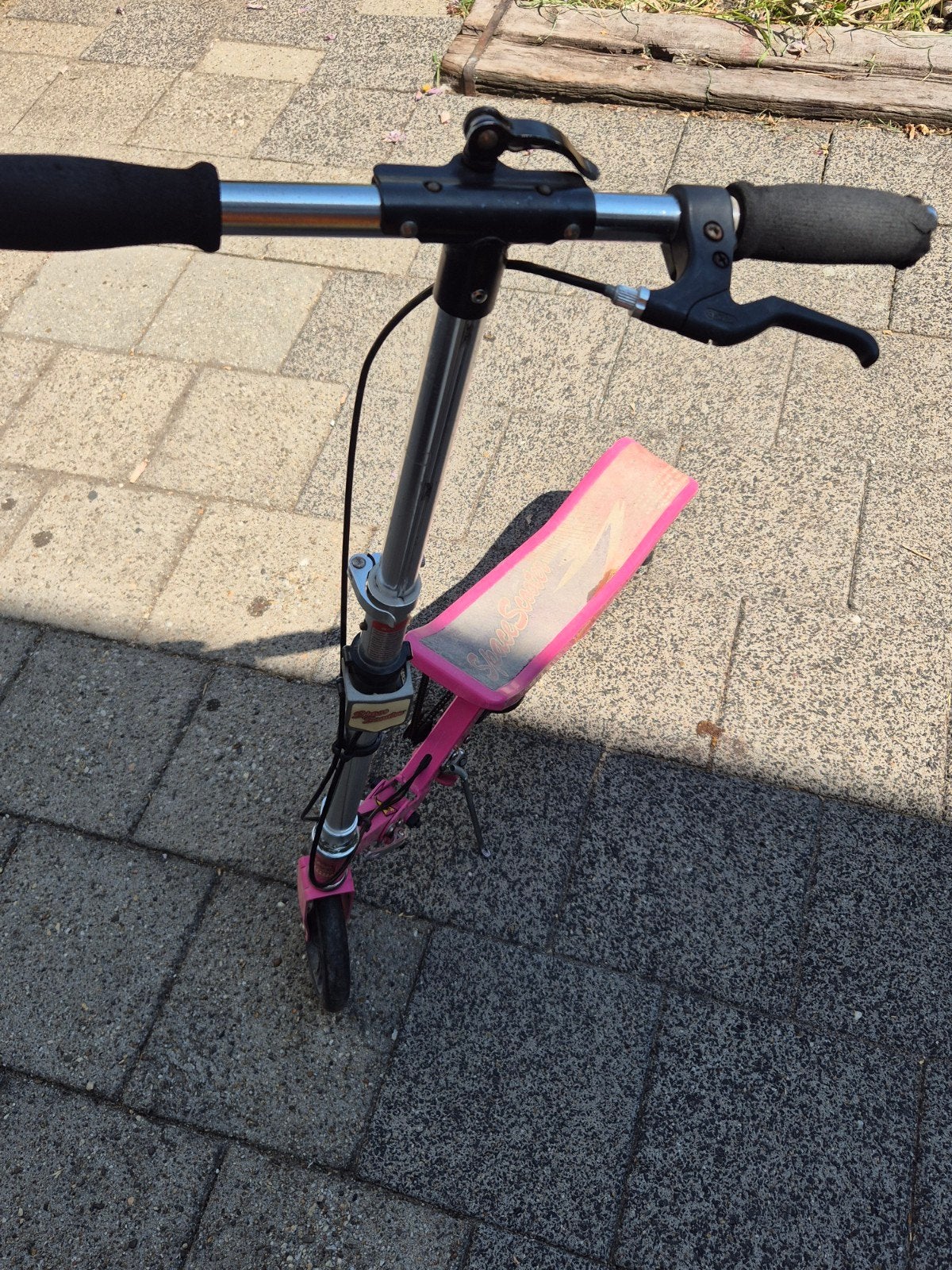 Roze Space Scooter in goede staat, Ophalen, Gebruikt, Overige typen, Space Scooter